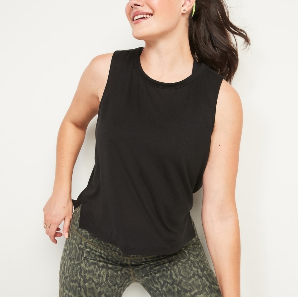 Active Crop Tank Top